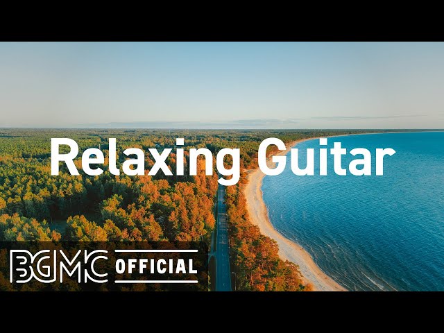 Relaxing Guitar: Hawaiian Soothing Guitar Music for Stress Relief with Beautiful Ocean Scenery