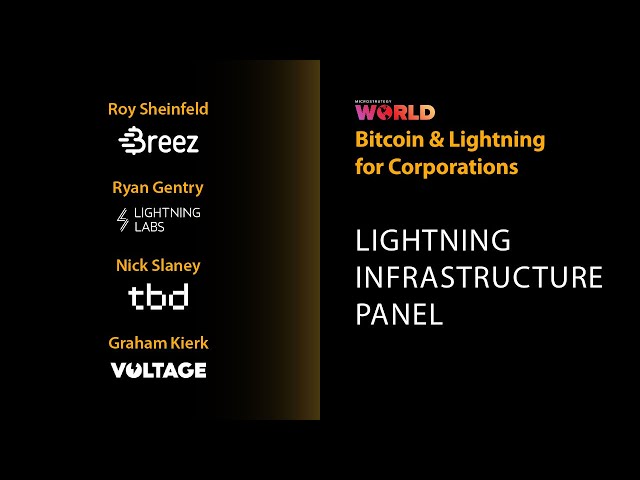 Lightning Infrastructure Panel