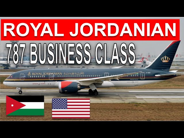 ULTIMATE LUXURY on Royal Jordanian BUSINESS CLASS 787 | 12 Hours AMMAN - DETROIT