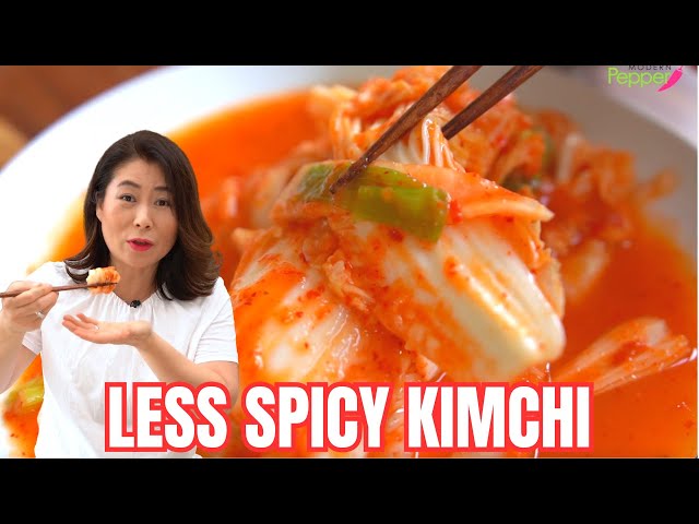 SECRET to making LESS Spicy AUTHENTIC Kimchi with ADDICTIVE Kimchi Juice! SMALL BATCH Kimchi Recipe