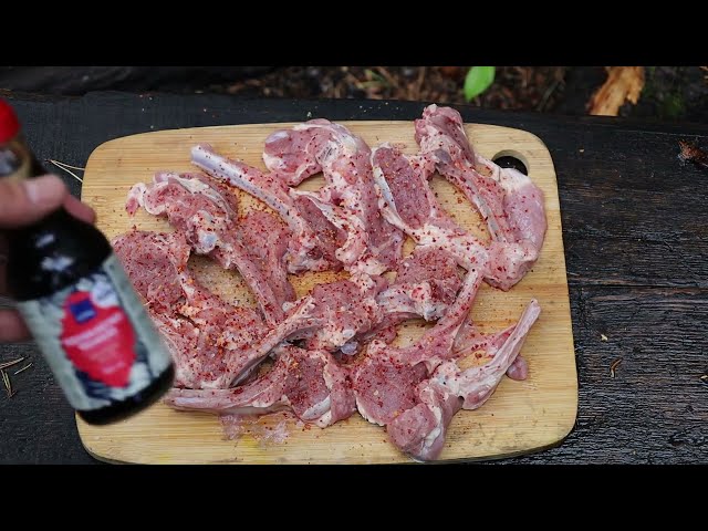 Delicious Lamb Ribs - Watch How They're Cooked!