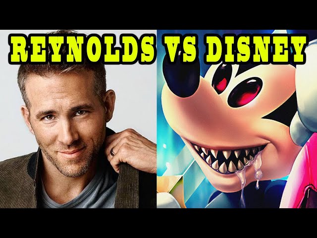 Ryan Reynolds takes on Disney in video message