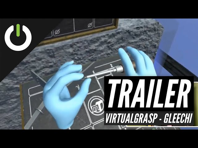 VirtualGrasp Demonstration - Oculus Quest Hand Tracking (Gleechi)