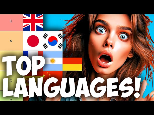 Tier List: Best Languages on YouTube