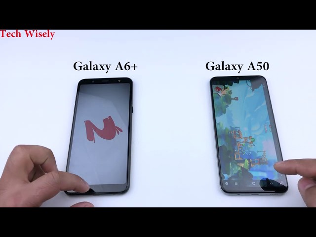 SAMSUNG Galaxy A50 VS Galaxy A6+
