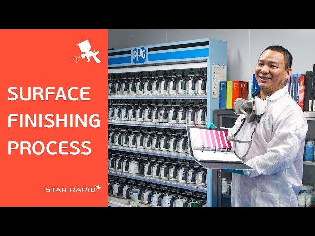 Surface Finishing Process at Star Rapid || Painting, Anodizing, Laser Etching and more!