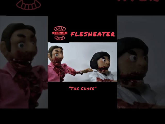 He’d better RUN!  |  FLESHEATER | Claymation Zombies | Horror Music Video | Short Film