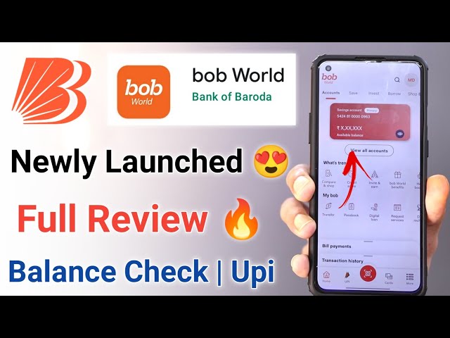 Bob World App 2021 | Bob World App Review | Bob World login |Bank of Baroda mobile banking App world