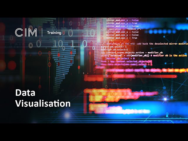 Data Visualisation | CIM Training Course
