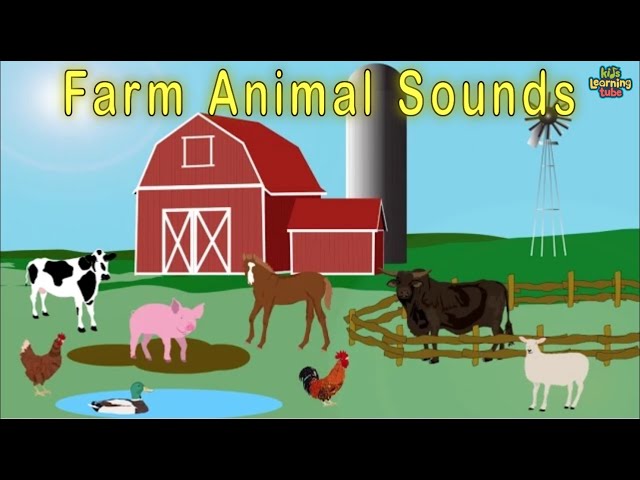 Farm Animal Sounds Song Animals on the Farm