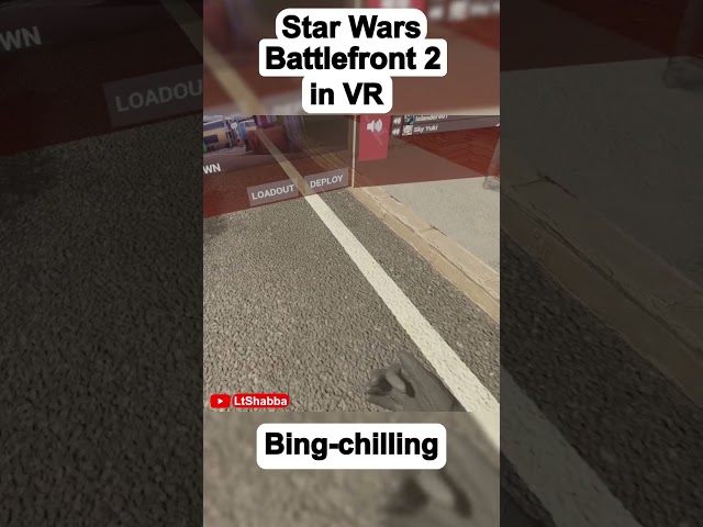 Star Wars Battlefront VR - Bing Chilling