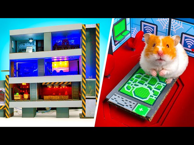 Hamsters' Adventure In Shelter And Space Station
