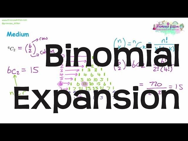 Binomial Expansion | Revision for Maths A-Level and IB