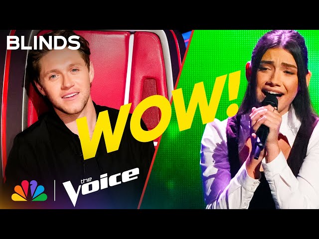 Gina Miles' Astonishing Voice on Katy Perry's "The One That Got Away" | The Voice Blind Auditions