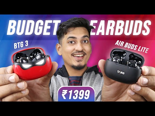 truke BTG 3 & truke Air Buds Lite ⚡ BUY or NOT? Unboxing & Full REVIEW with Gaming & Calling Test! 🔥