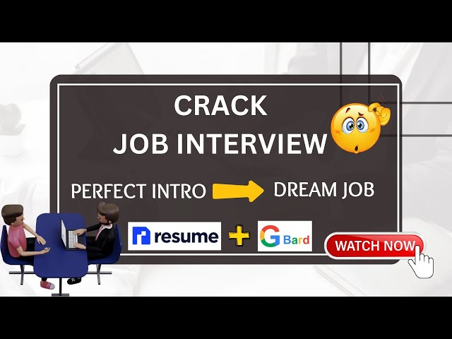 ❇️My Interview Intro Secret Weapon ❇️: You Won't Believe How Easy it is!