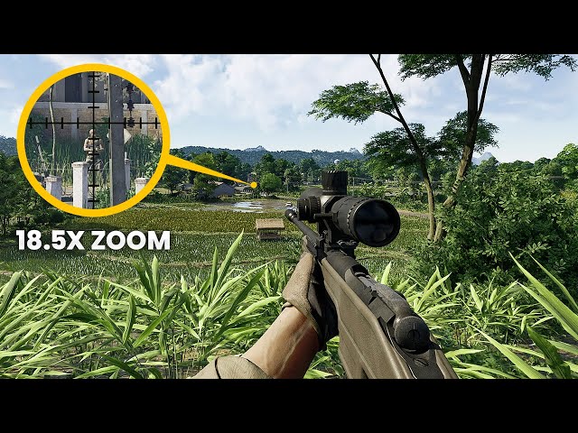 Gray Zone Warfare - Sniping with 18.5x Zoom Scope