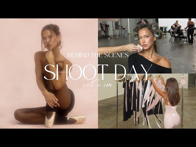 vlog: photoshoot prep + shoot day bts