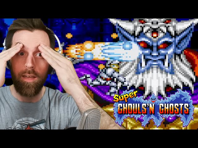 Super Ghouls 'n Ghosts (SNES) on PROFESSIONAL MODE is Bonkers Hard