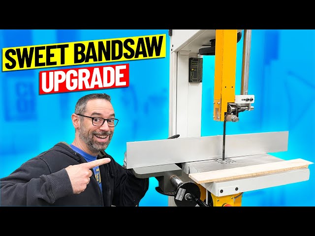 A SWEET Bandsaw Upgrade! | Laguna DriftMaster Review