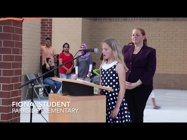 Parkside Elementary holds ribbon cutting ceremony