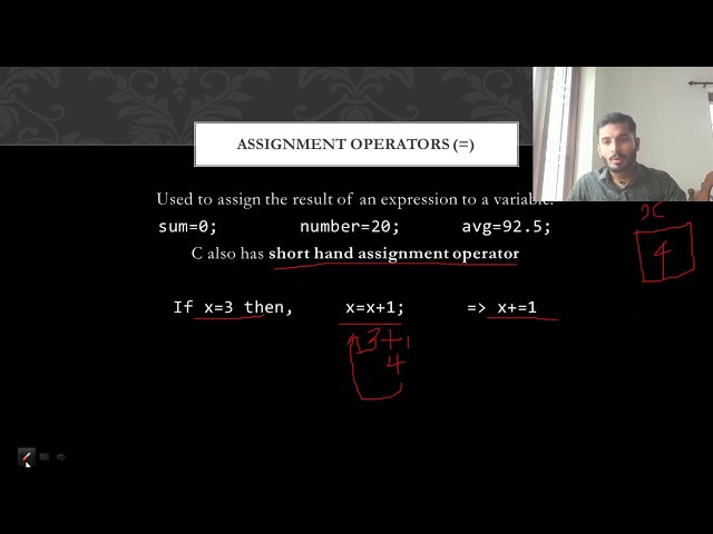 Assignment Operators| Programming in C| Lecture 31