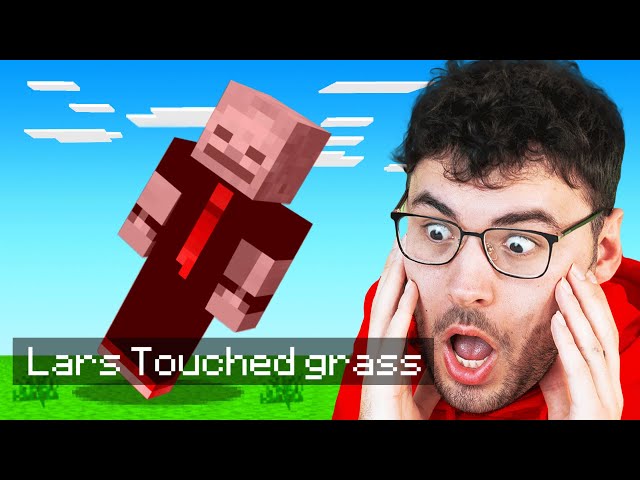 Minecraft aber berühre nicht das Gras.