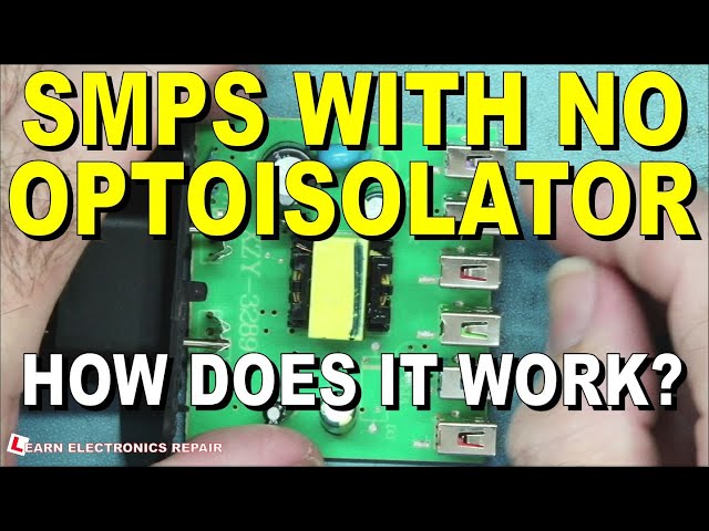 This SMPS Power Supply Has No OptoIsolator or TL431. How Does It Work? Switch Mode Repair