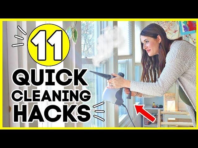 TIME-SAVING CLEANING HACKS YOU NEED TO KNOW