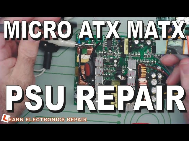 Dead Micro ATX MATX Power Supply - No Power - Can We Fix It?