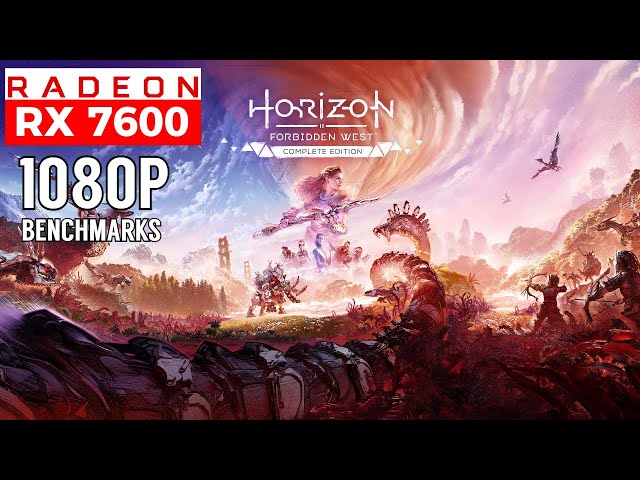 AMD RX 7600 Horizon Forbidden West | 1080p Gameplay Benchmark