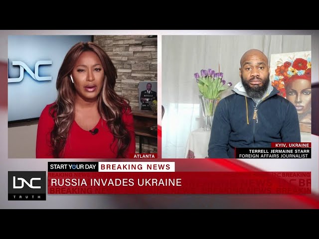 Black Journalist Gives First-Hand Insight Into Russia’s Attack on Ukraine