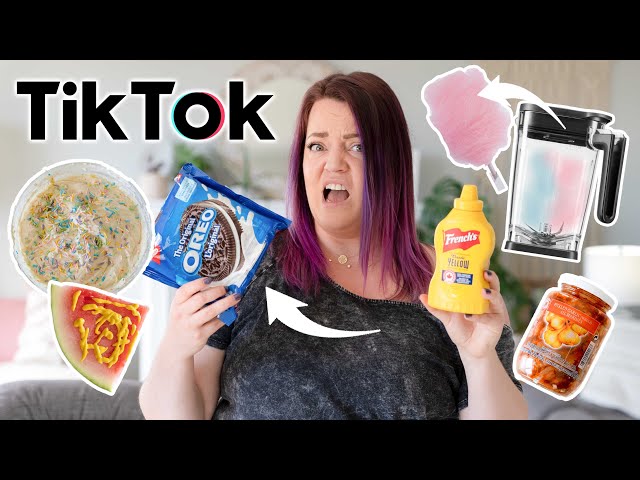 Testing TikTok Food Trends to see if they're Actually FIRE!