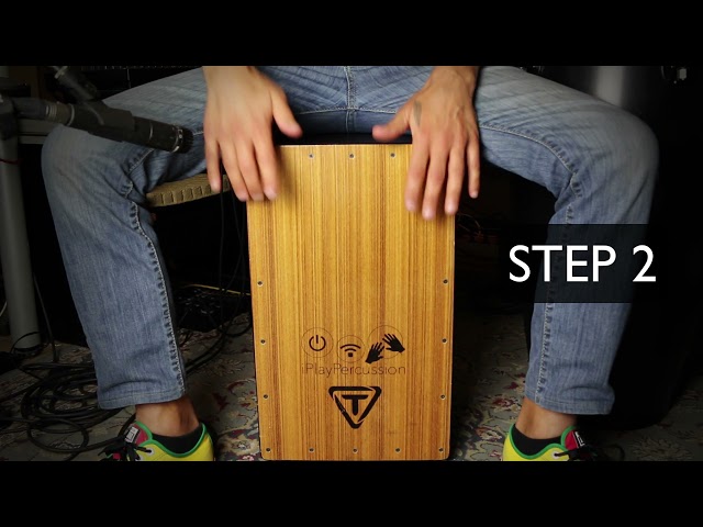Building a "Funky Drummer Groove" on Cajon in 4 Steps!