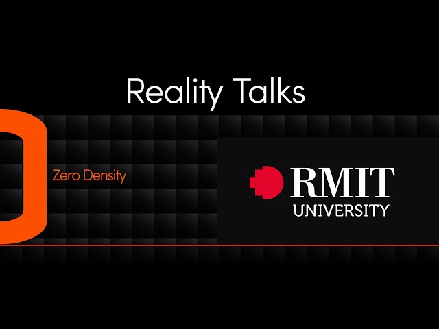 Reality Talks - RMIT University - Educating the top talents for broadcast and media industry