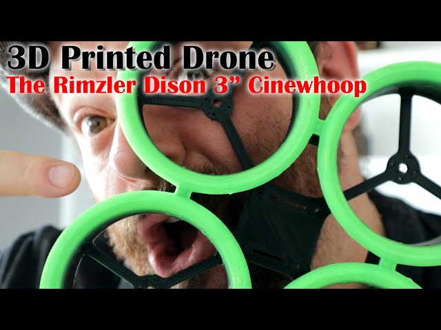 3D Printing a Cinewhoop FPV Drone Frame: I get started on a Rimzler Dison 3" Cinewhoop Build