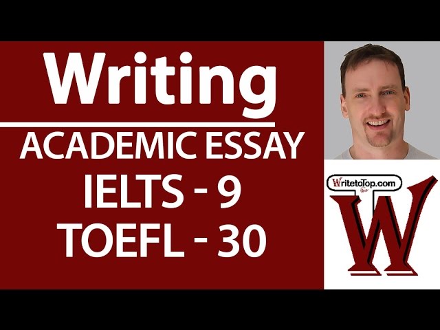 IELTS TOEFL Writing  Full essay (high score)