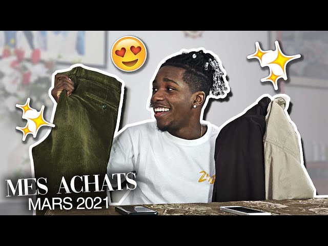 JE VOUS MONTRE MES DERNIERS ACHATS ! 👕✨ ( Mars 2021 ) | My Recent Pickups Fall/Winter - AKA LENNY