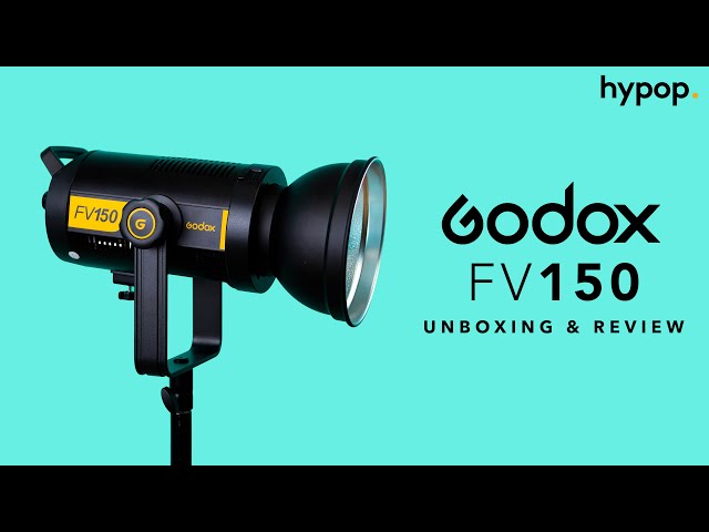 Godox FV150 High Speed Sync Hybrid LED Light Unboxing and Review