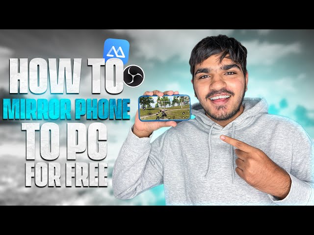How To Stream BGMI from PC | Mirror Phone to PC for FREE
