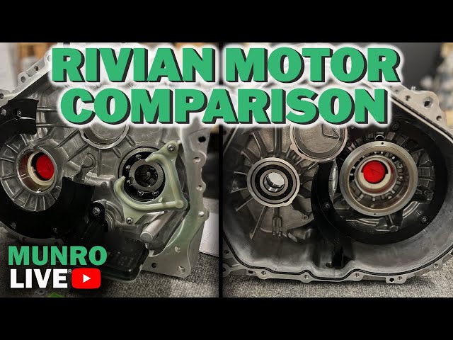 Rivian Dual vs Quad Motor Teardown Comparison
