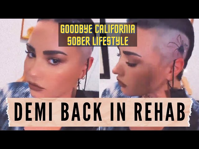 Demi Lovato Back In Rehab: No Longer California Sober