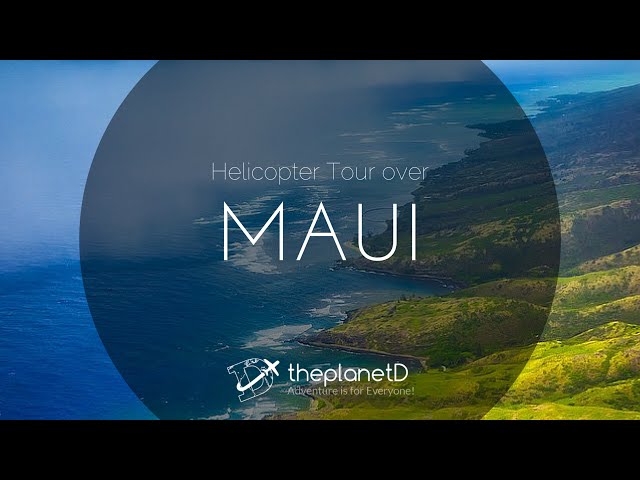 A Maui Helicopter Tour: Waterfalls to Moloka'i