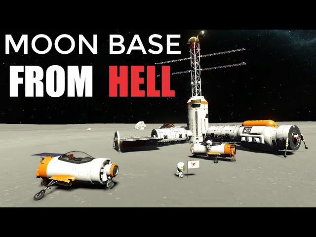 KSP 2 MOON BASE FROM HELL