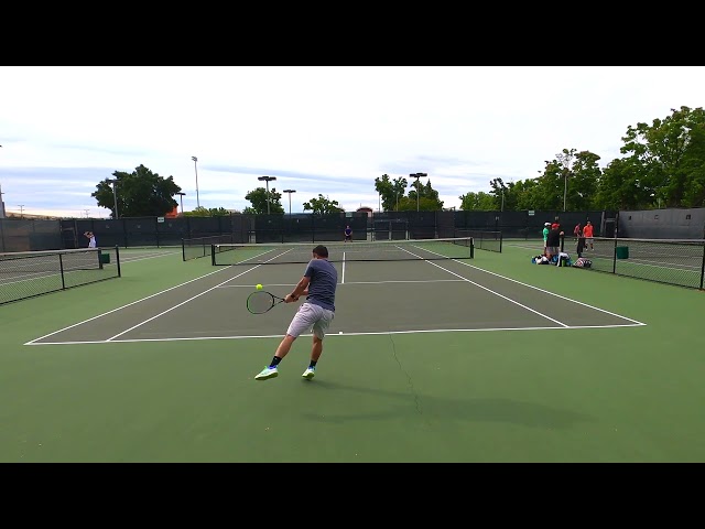 Tennis with Brett | 10-point tie breakers + service games + warm-up