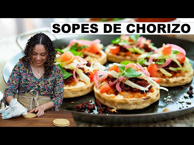 Learn How to Make Perfect Mexican Sopes
