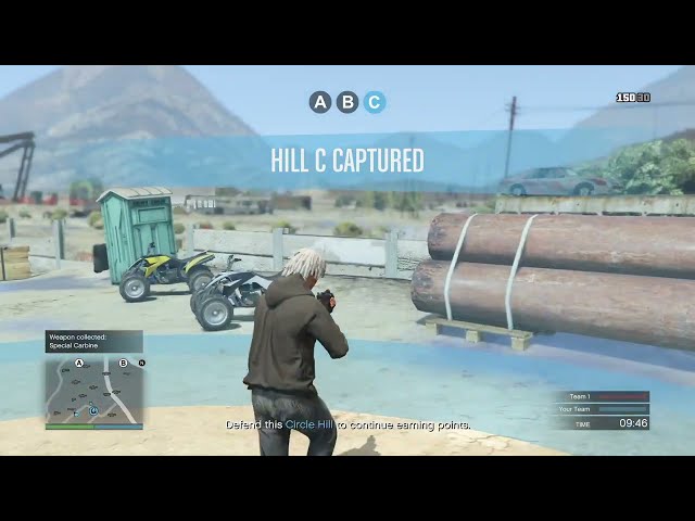 King Of The Hill Domination Grand Theft Auto 5 Gameplay