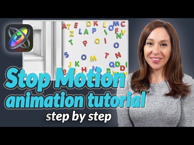 Apple Motion Tutorial | STOP MOTION EFFECT