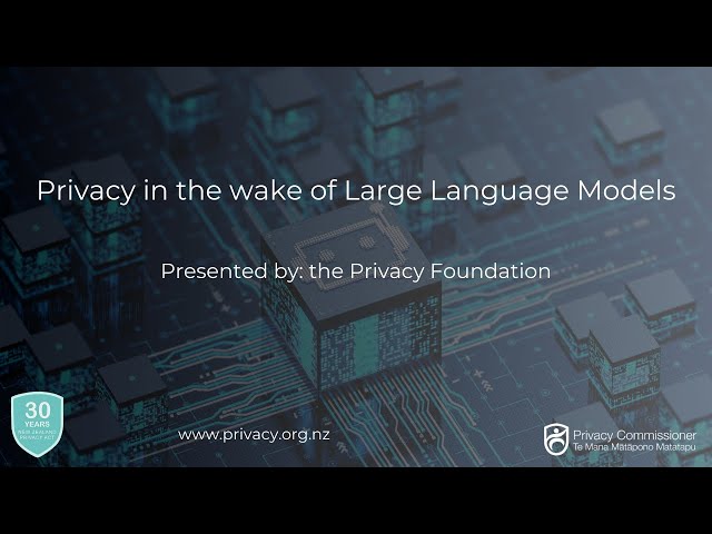 Privacy in the wake of Large Language Models