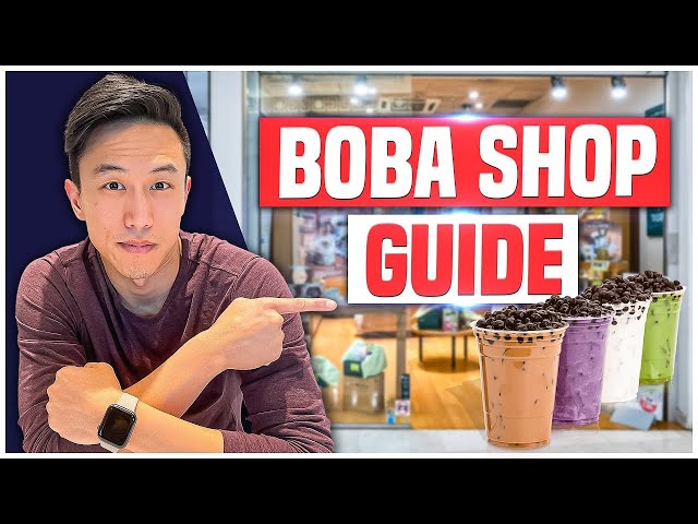 How To Start A Boba Tea Shop In 20 Minutes | Bubble Tea Shop Business 2022